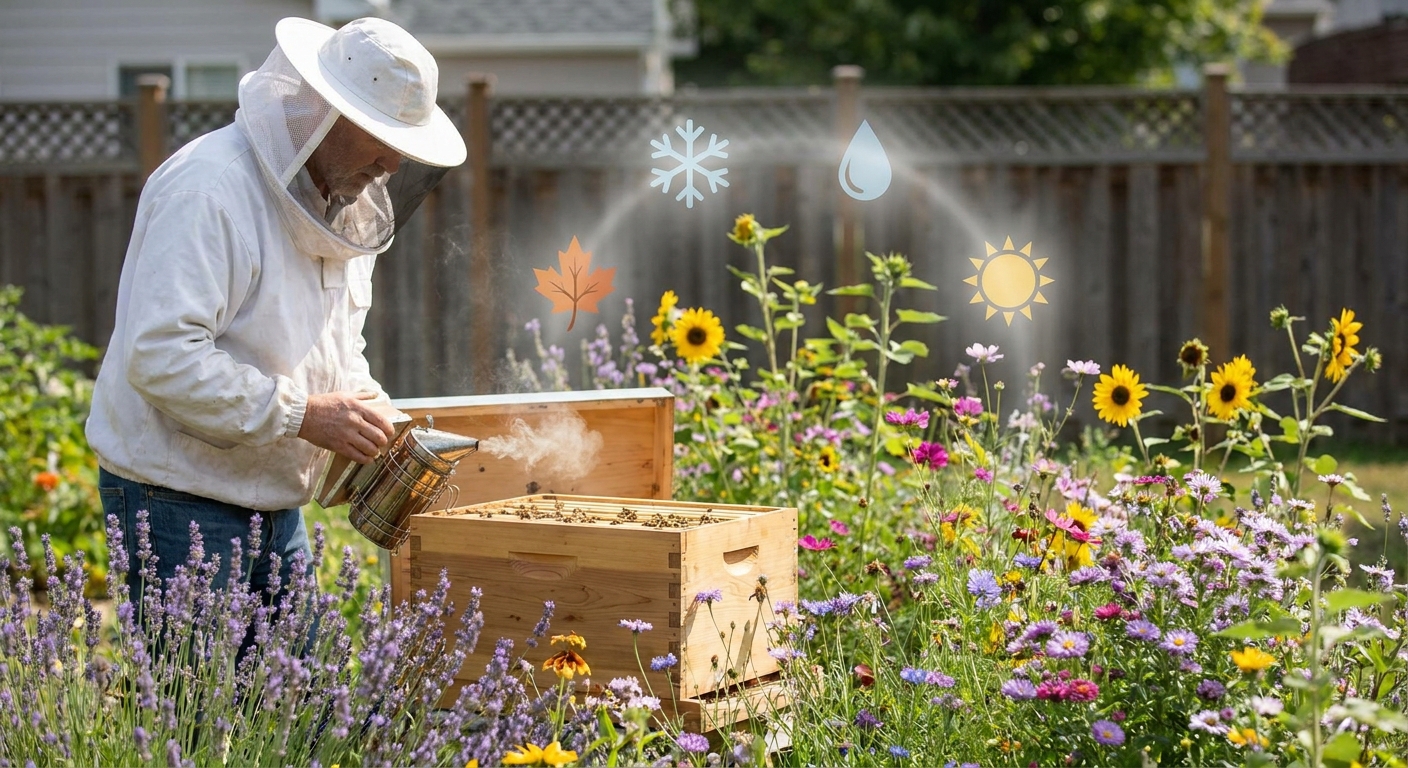 Season-by-Season Bee Health: A Backyard Beekeeper’s Practical Playbook