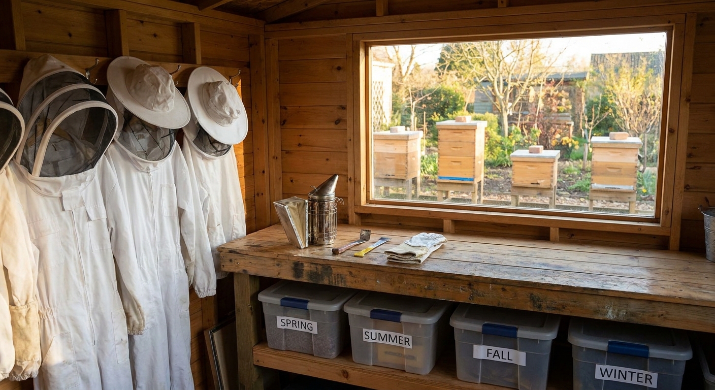 Season by Season in the Bee Yard: The Backyard Beekeeper’s Gear Checklist