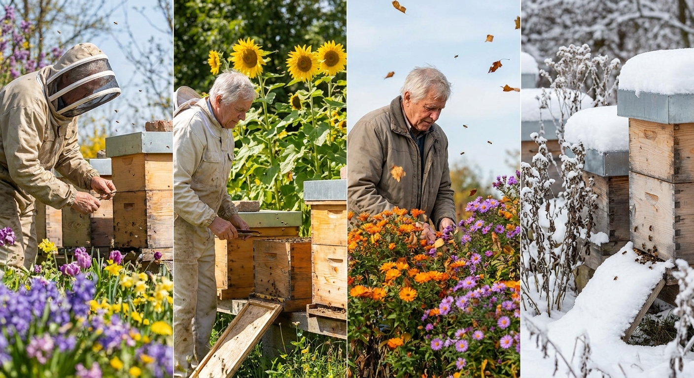 The Seasonal Beekeeper’s Pollinator Garden: A Practical Year-Round Playbook